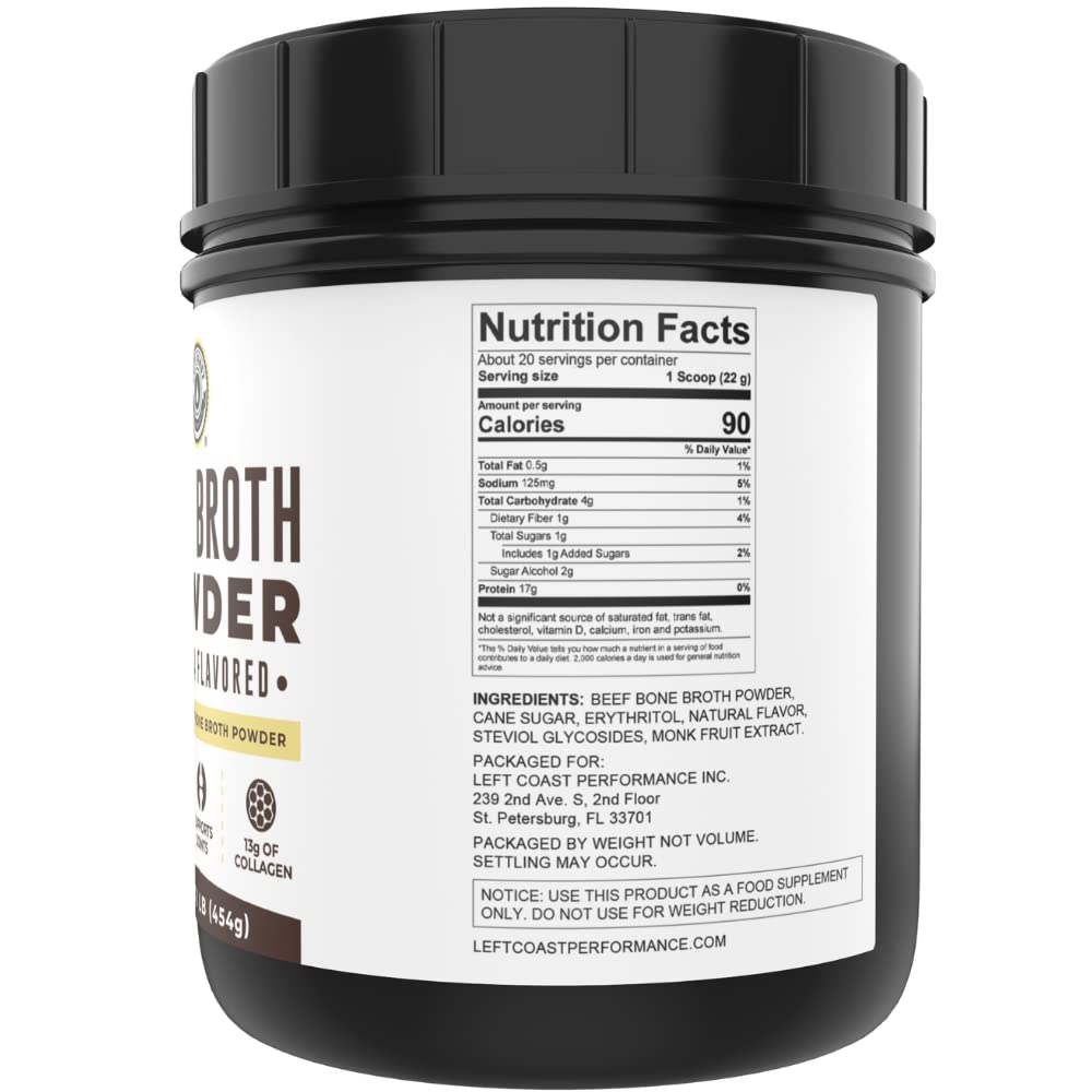 Bone Broth Protein, Vanilla