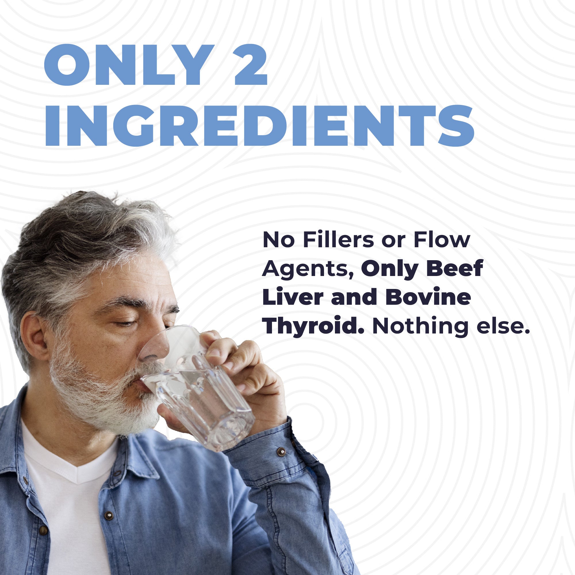 Bovine Thyroid Capsules, 60ct