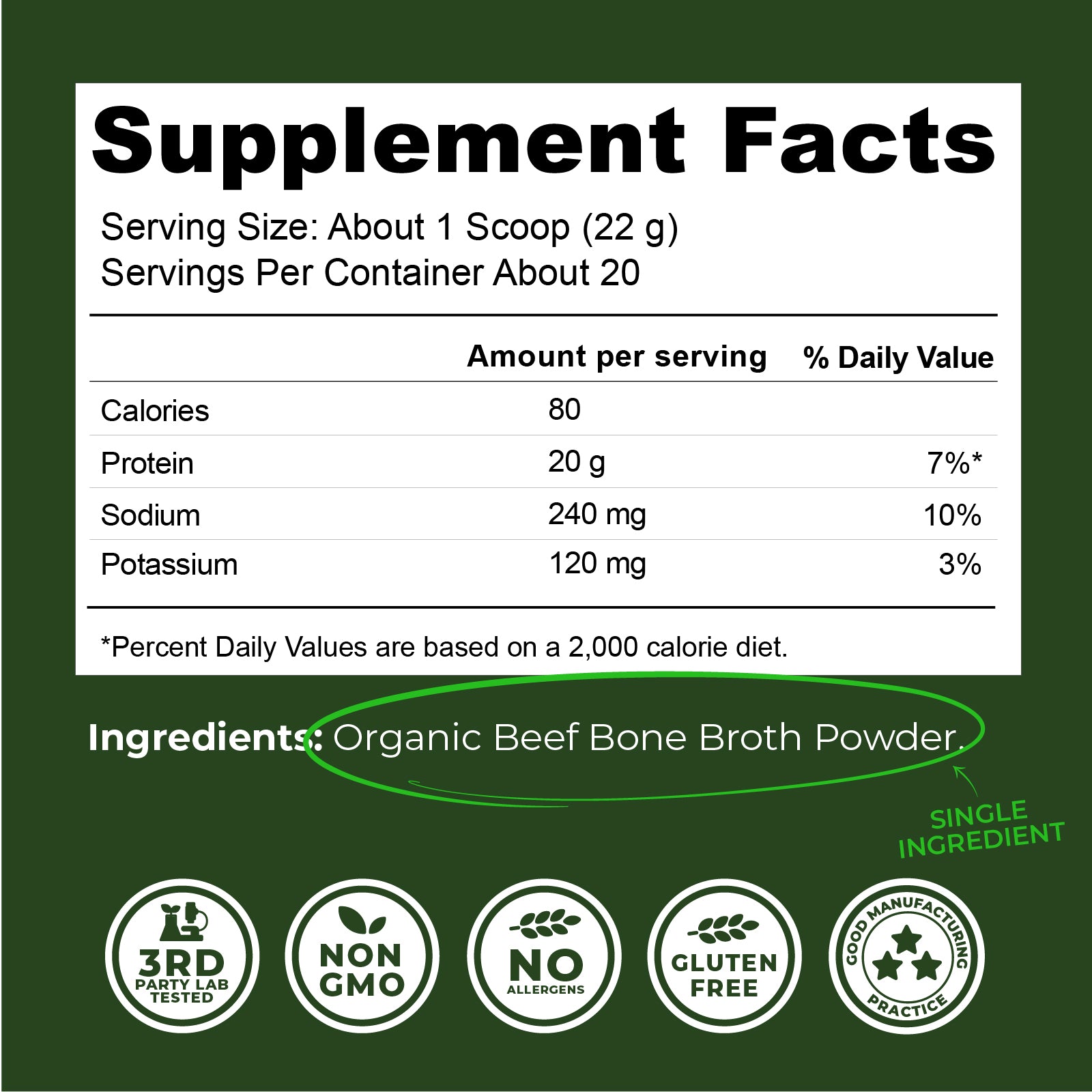 Organic Bone Broth