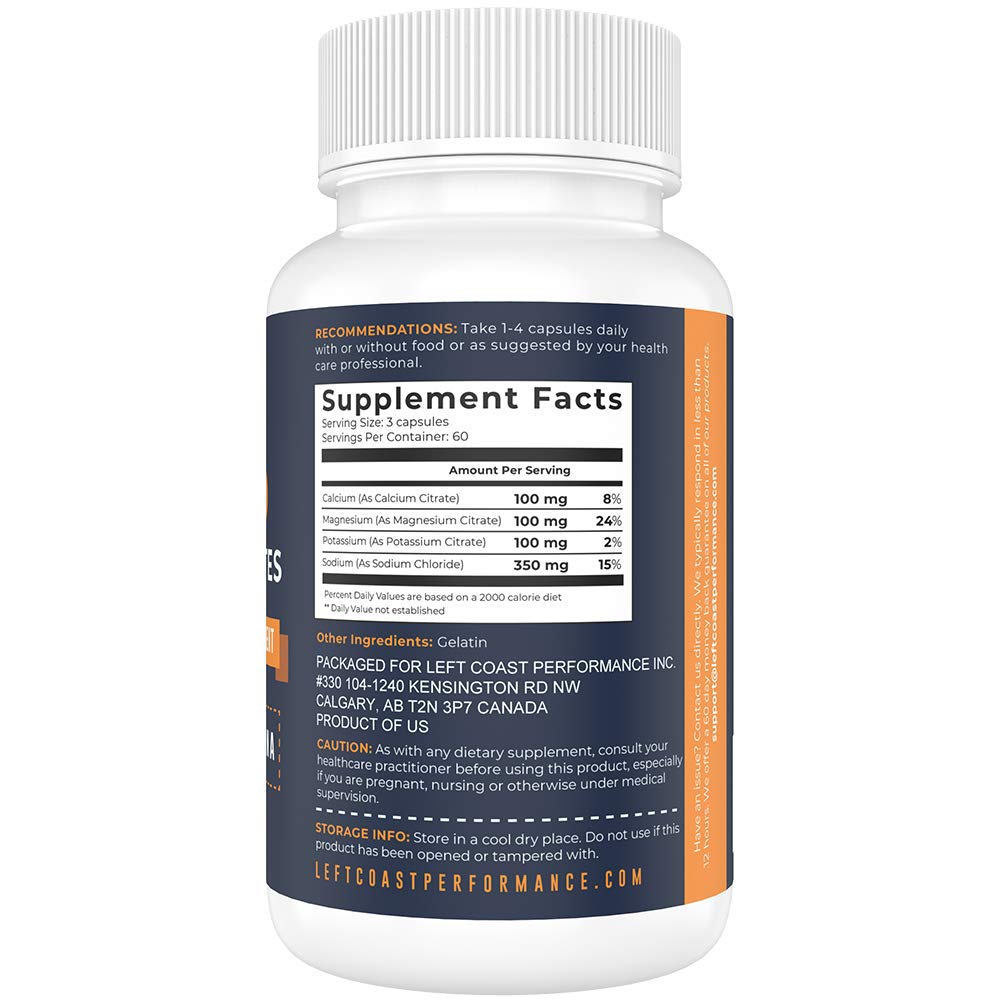 Keto Electrolytes Capsules, 180ct