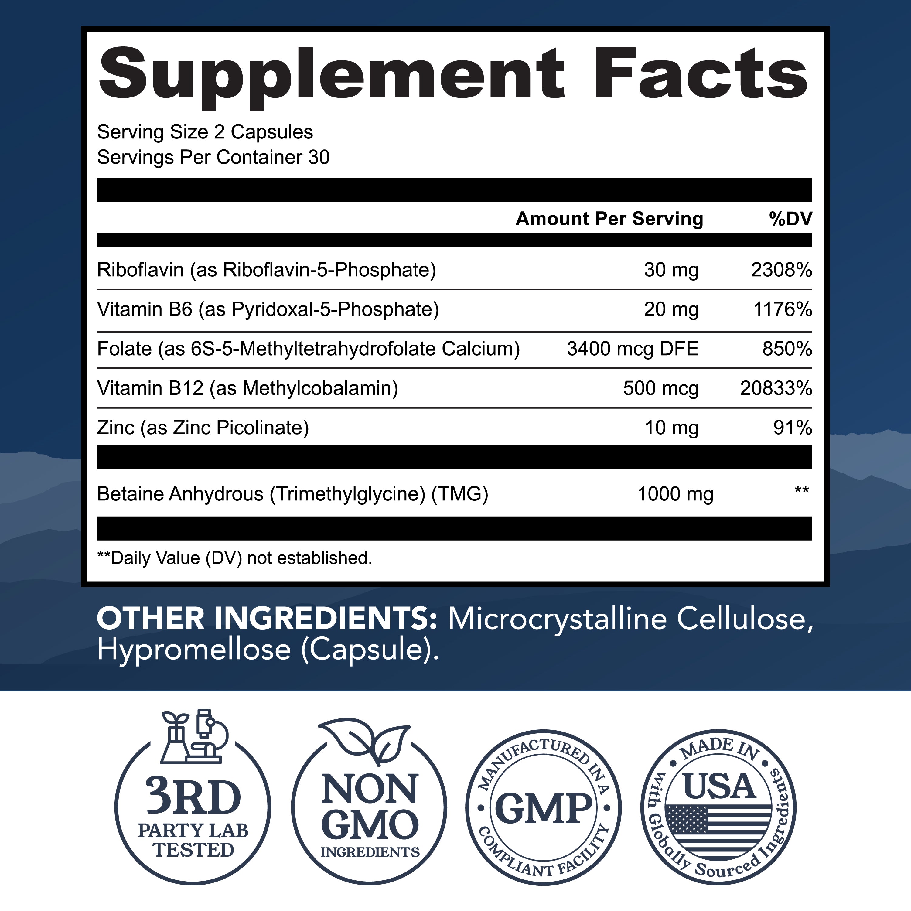 Homocysteine Support Capsules