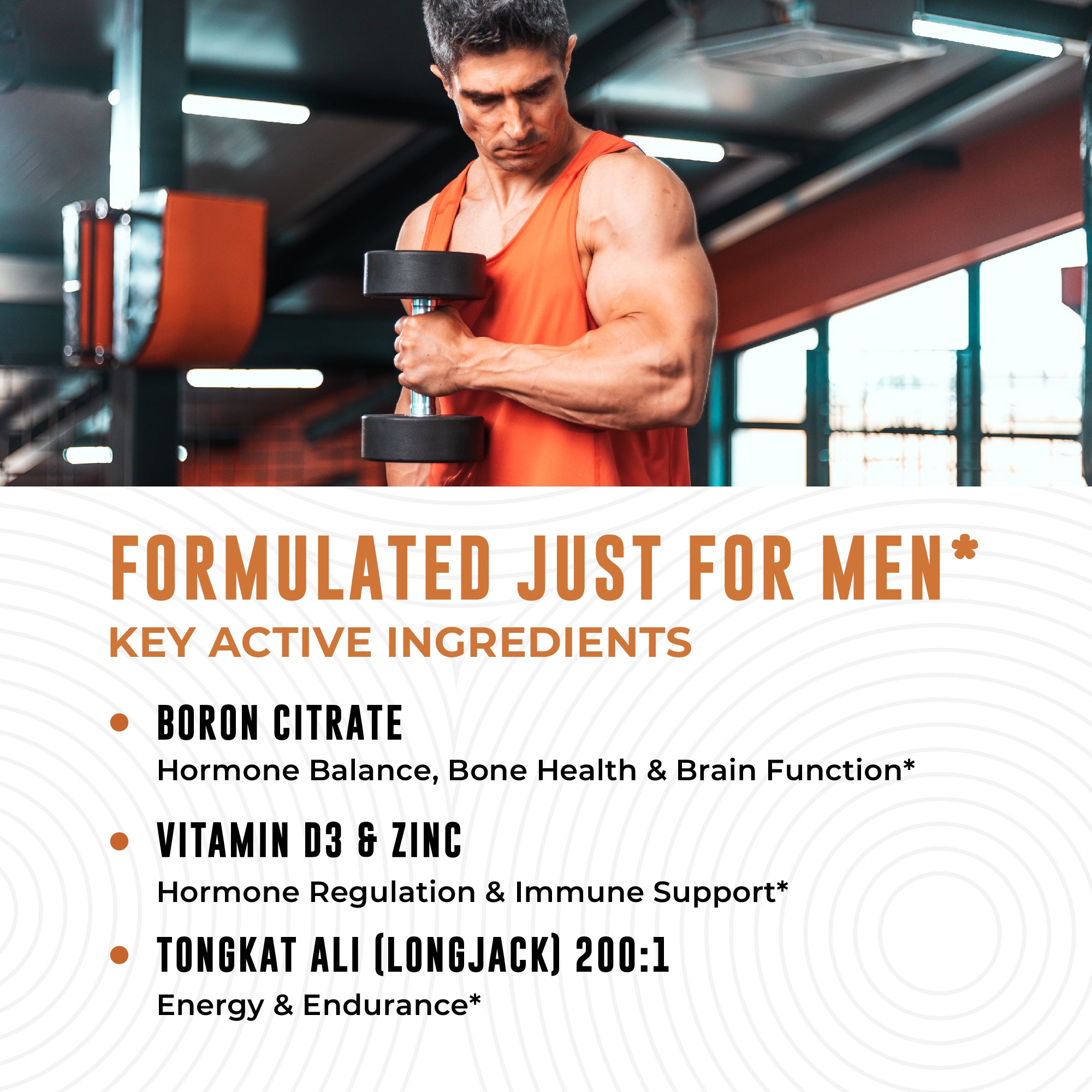 Boron for Men with Tongkat Ali Capsules, 60ct