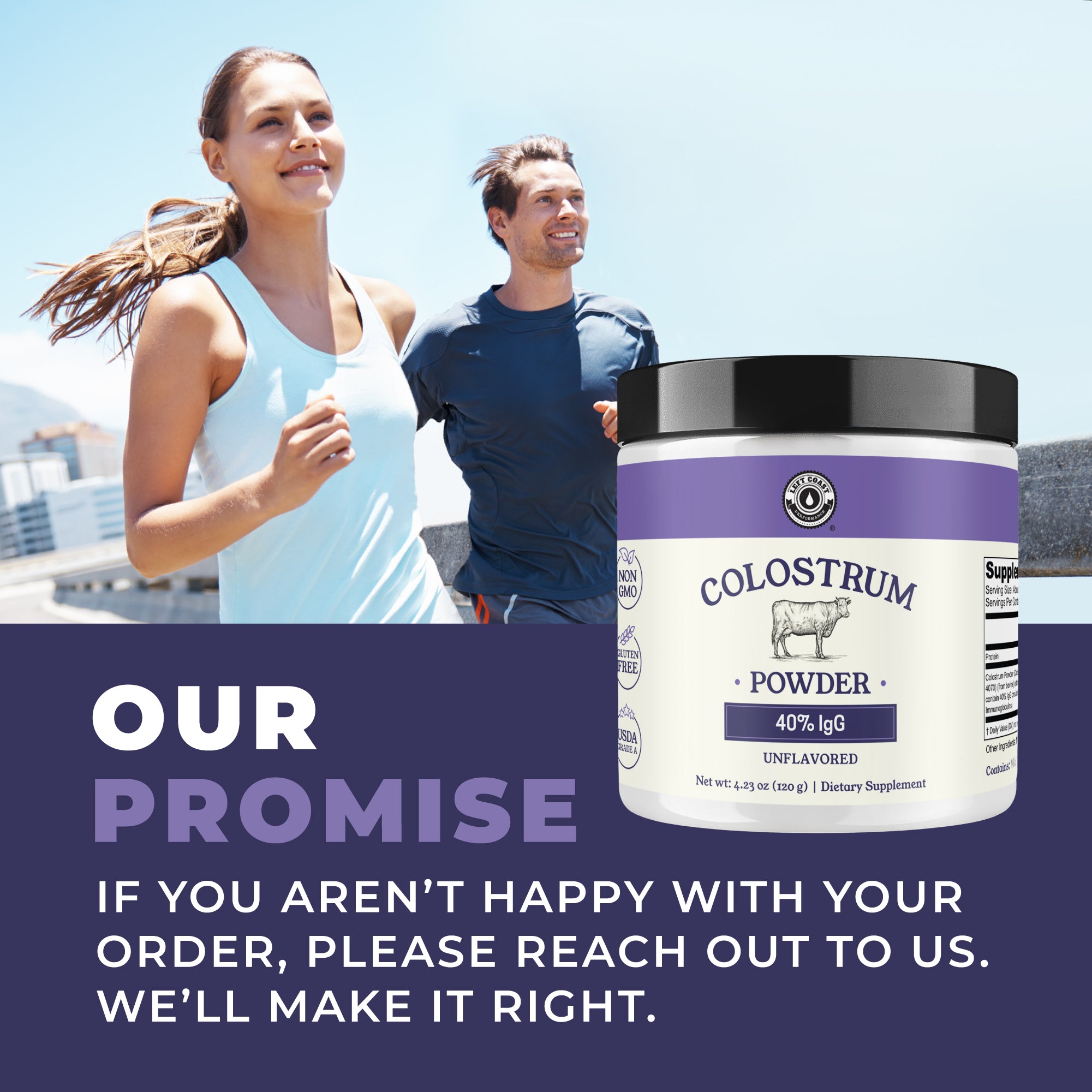 Colostrum Powder 40% IgG