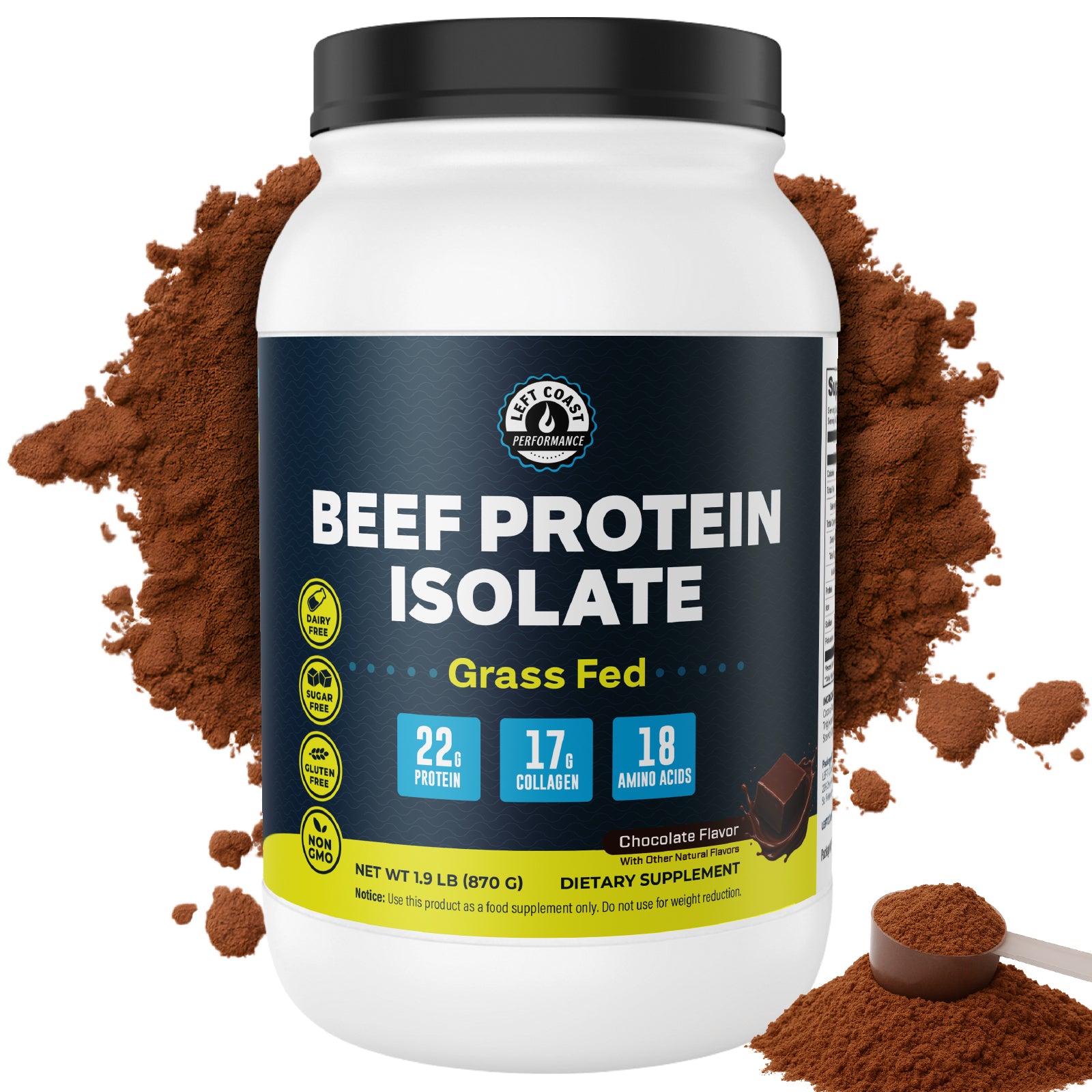 Beef Protein Isolate, Chocolate