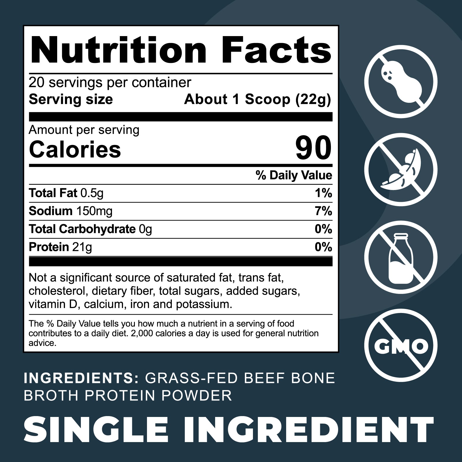 Bone Broth Protein, Unflavored