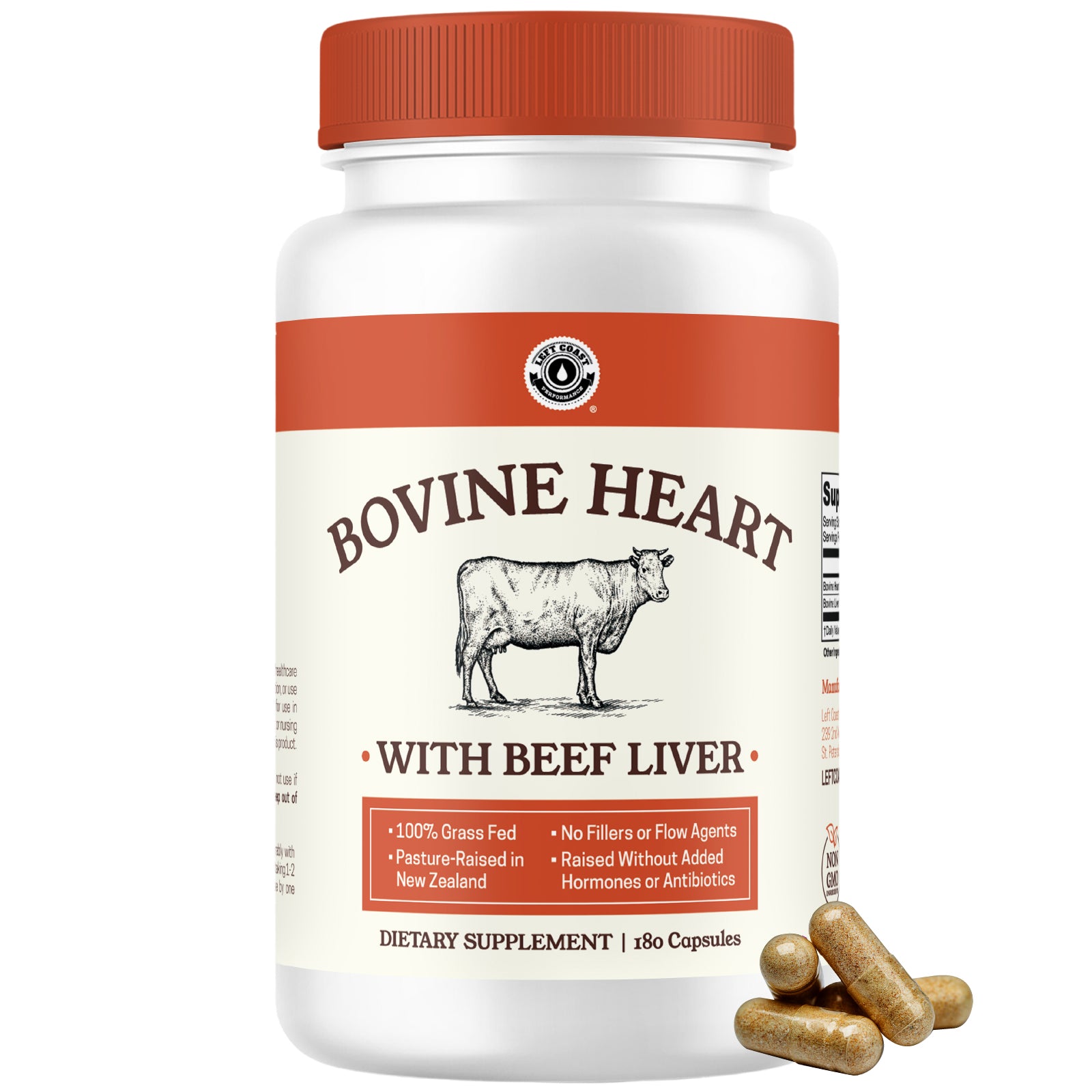 Bovine Heart Capsules