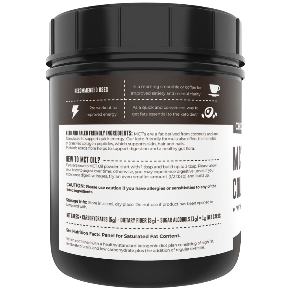 MCT + Collagen, Chocolate
