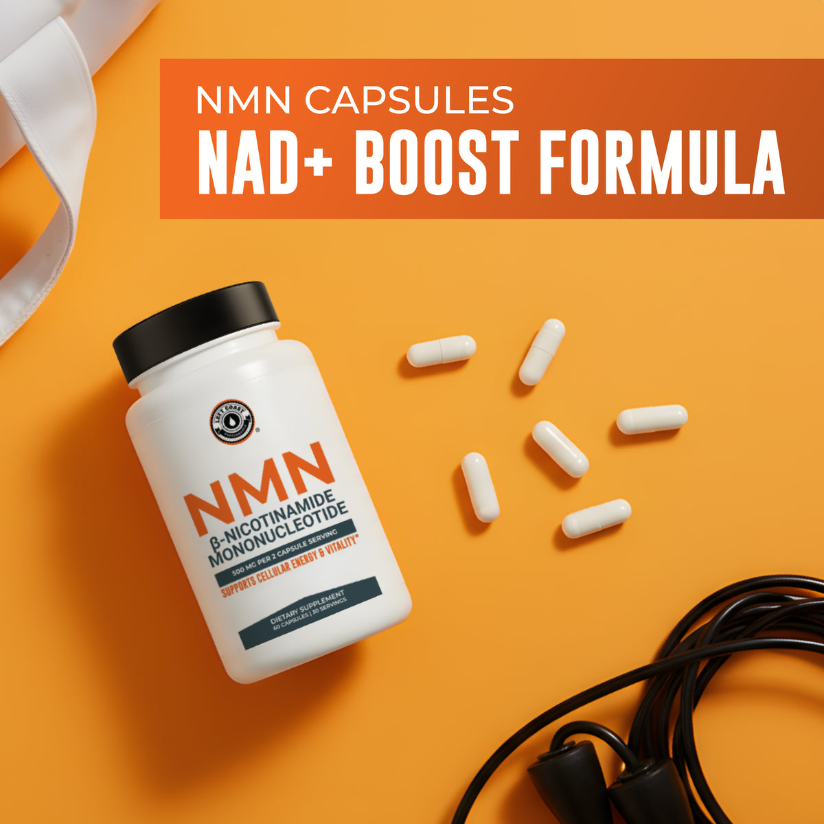 NMN 500mg Capsules