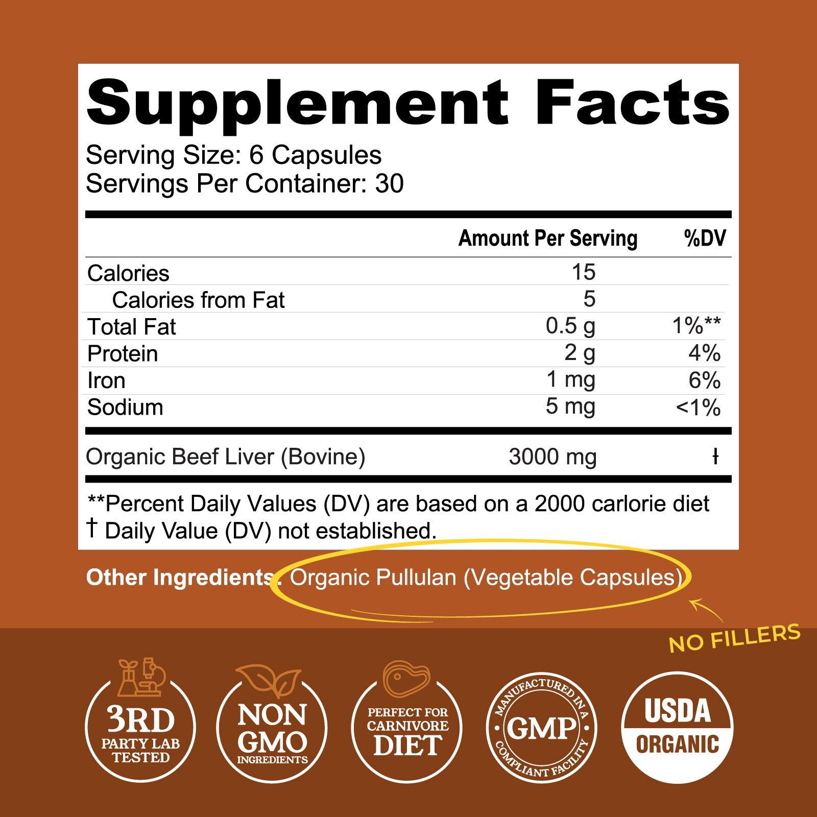 Regenerative Organic Beef Liver