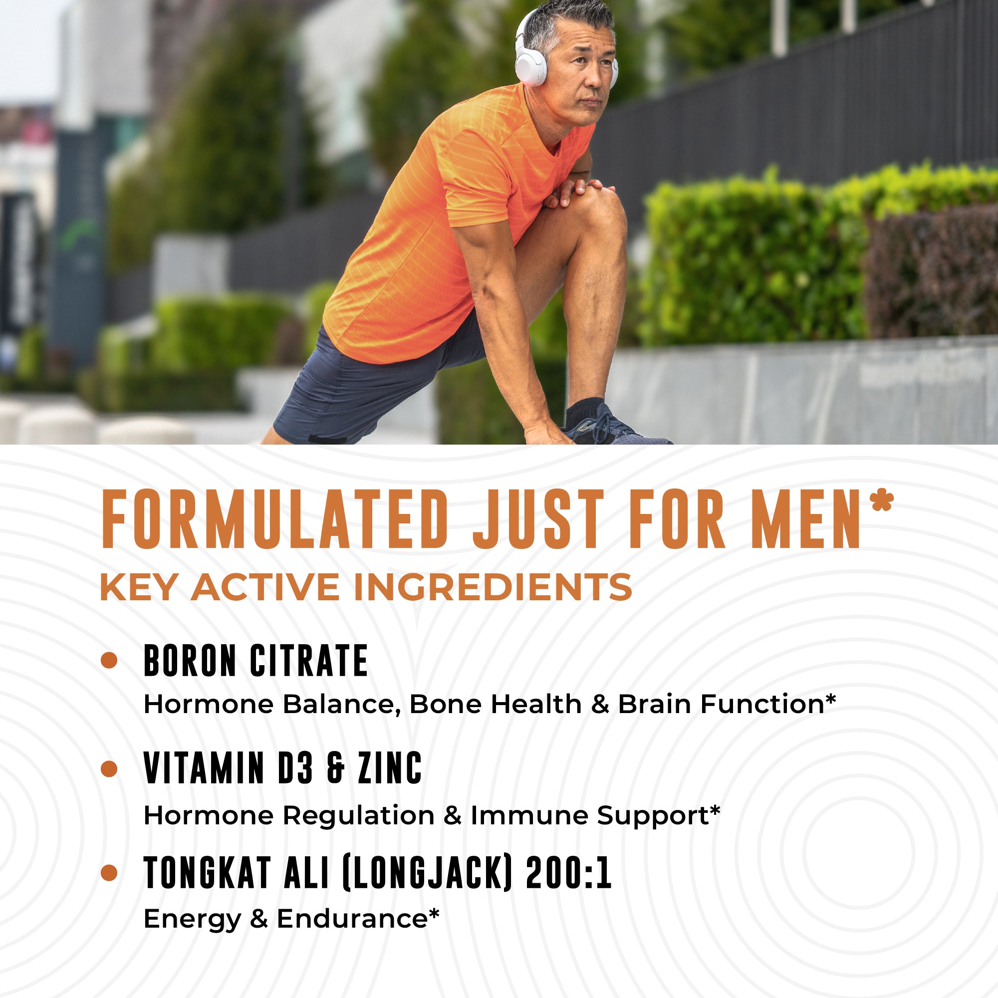 Boron for Men with Tongkat Ali Capsules
