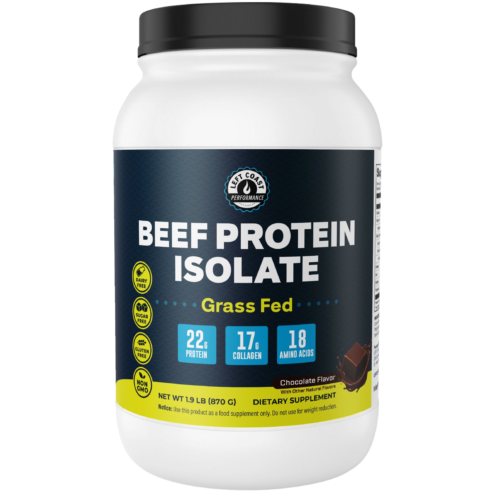 Beef Protein Isolate, Chocolate