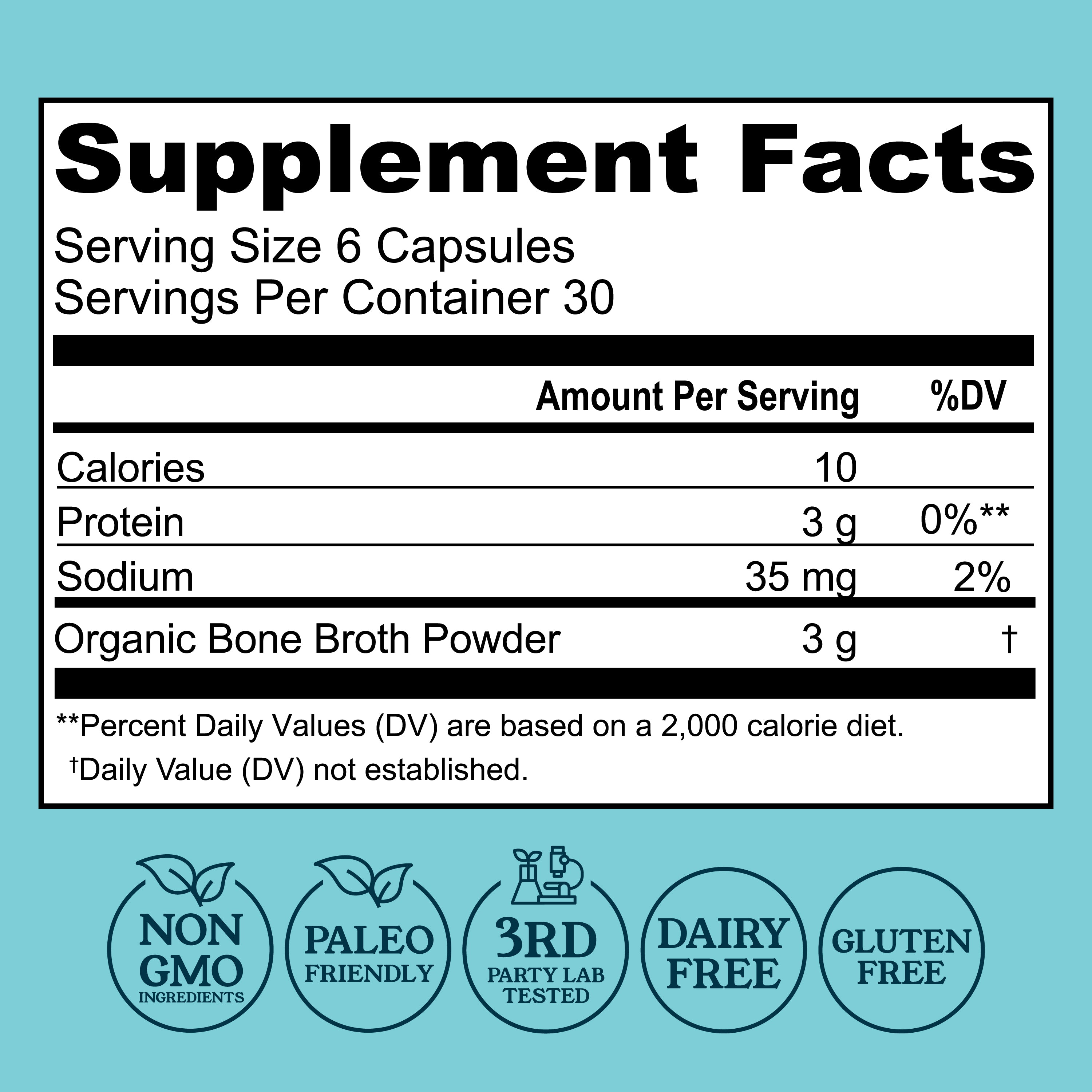 Beef Bone Broth Capsules