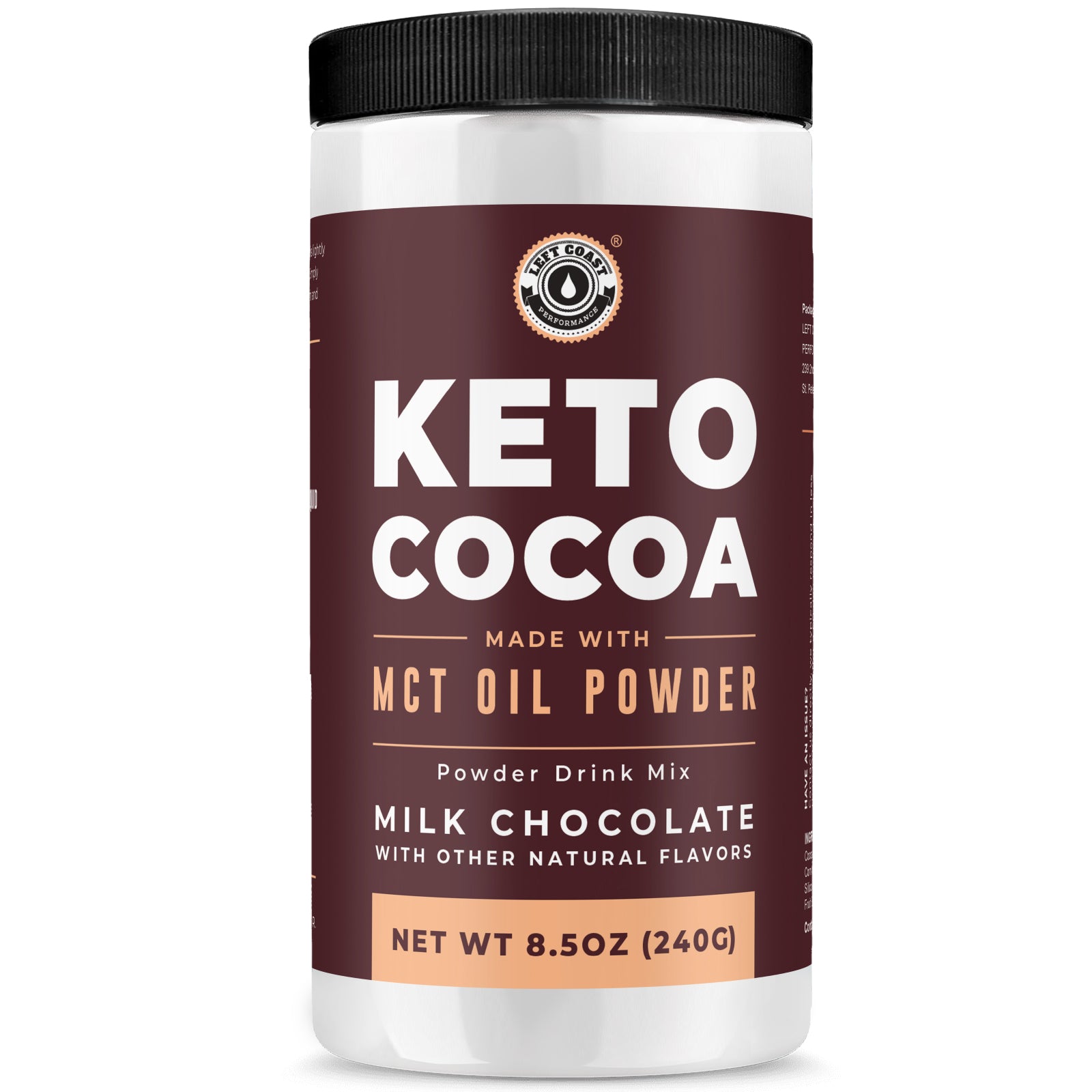 Keto Hot Chocolate, Chocolate, 8.5oz