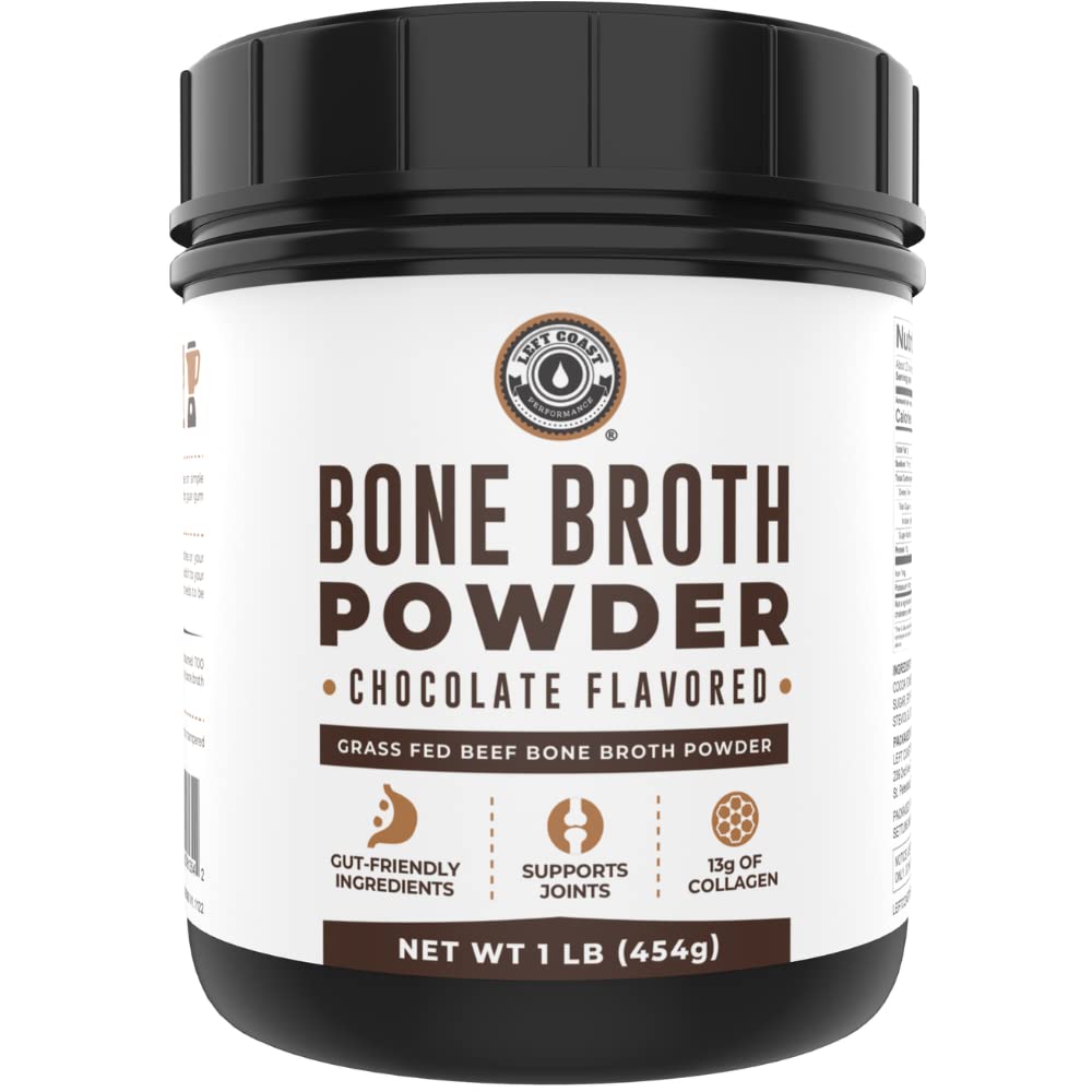 Bone Broth Protein Powder, Chocolate, 16oz