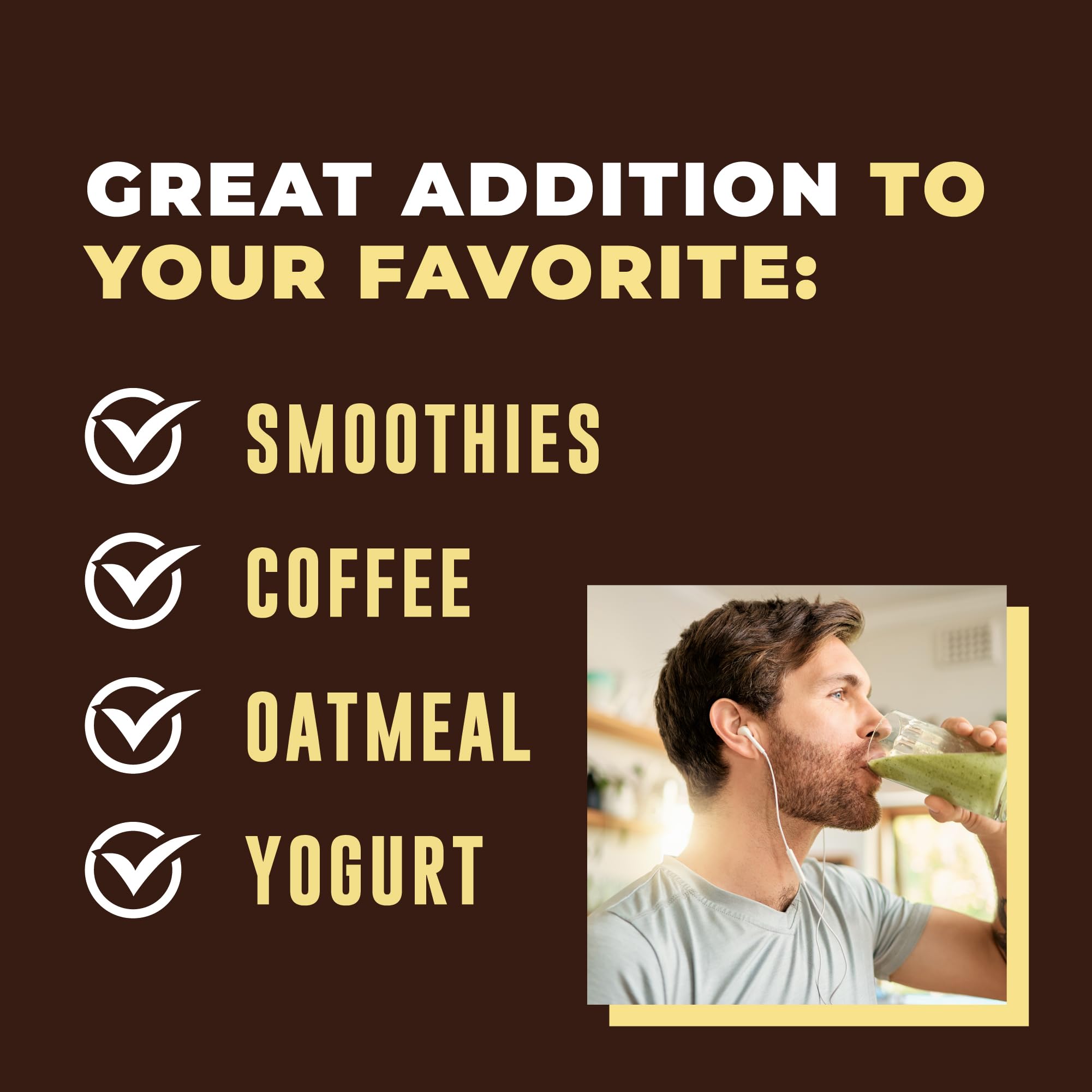 Bone Broth Protein Powder, Vanilla, 32oz