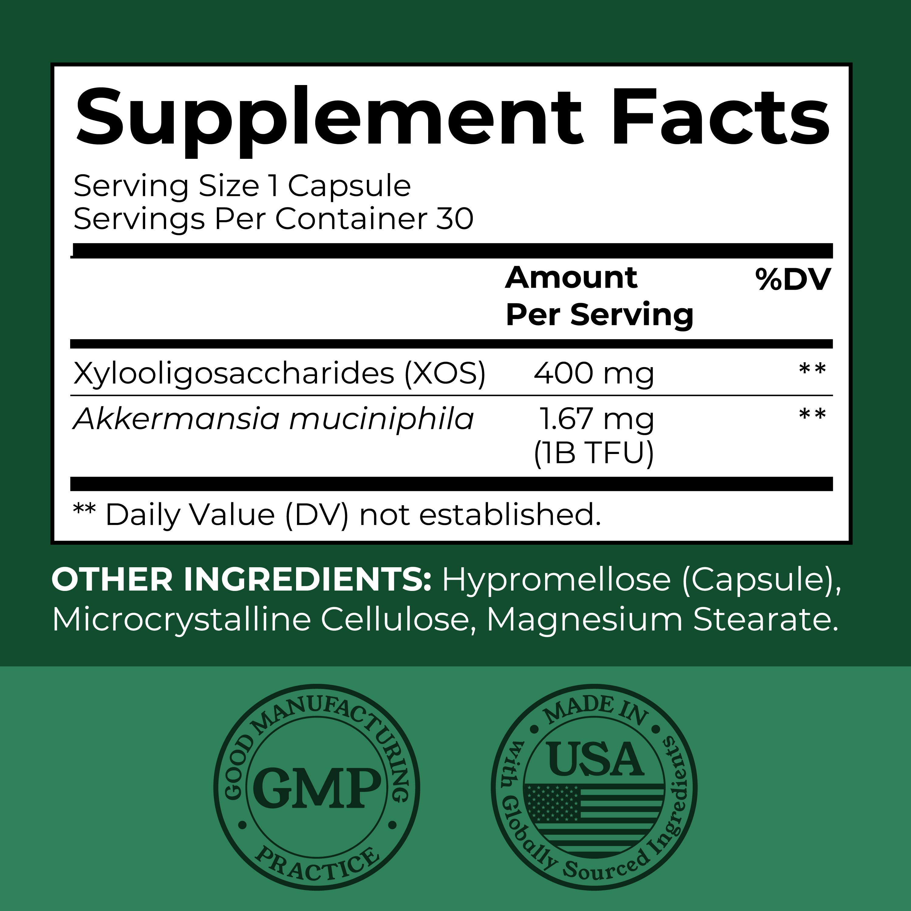 Akkermansia 1B Capsules