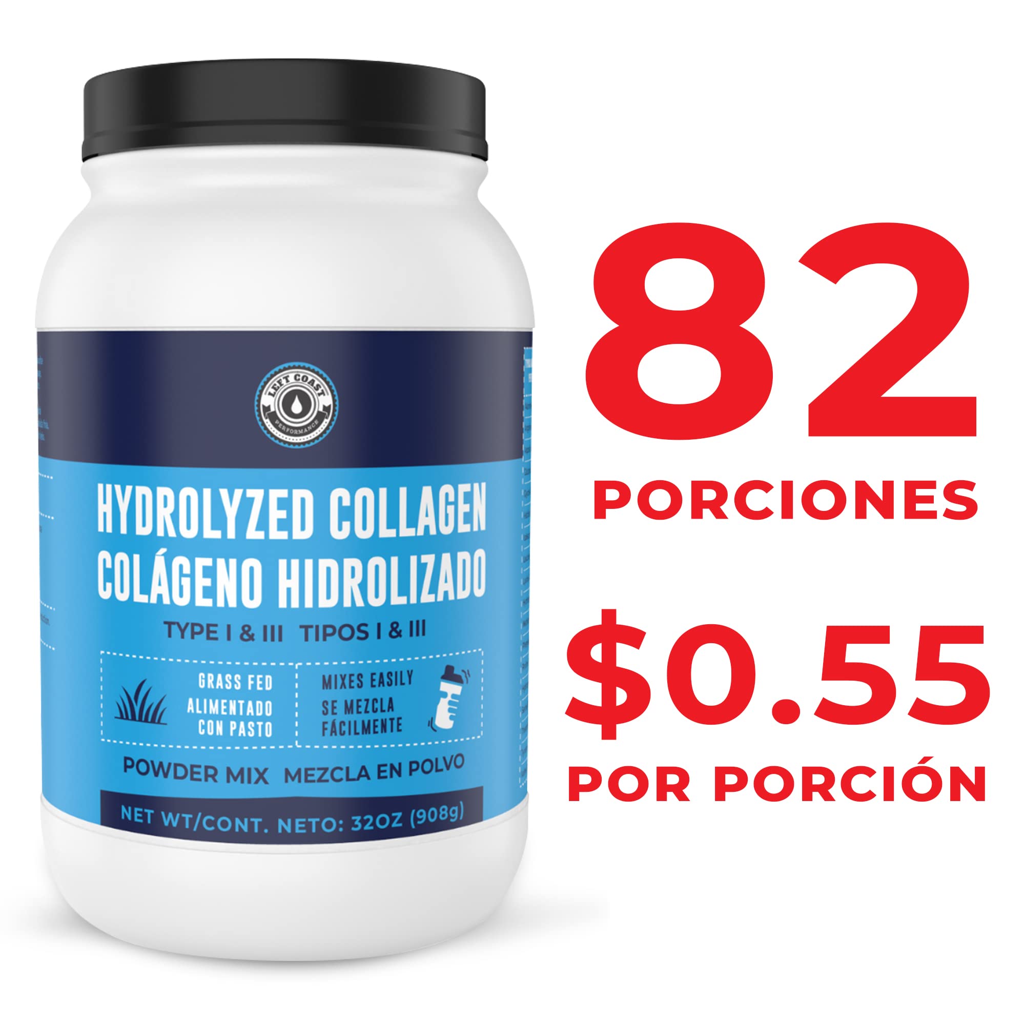 Hydrolyzed Collagen Peptides, Unflavored